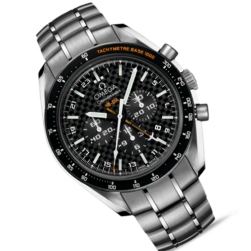 obywatel męskie Eco-Drive czarny Ion chromowana zegar Скайхок