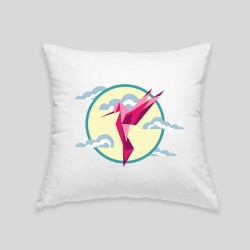 Hummingbird cushion • 